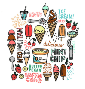 (c) http://leftylettering.com/I-scream-for-ice-cream
